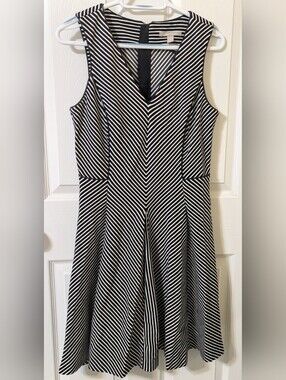 Size 10 Banana Republic striped dress